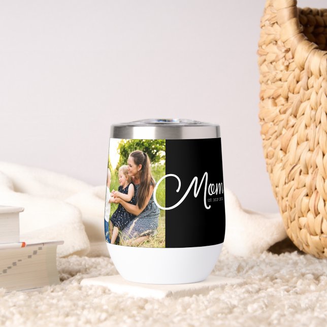 Mom Established Script Black Photo  (Sala de estar (girada))