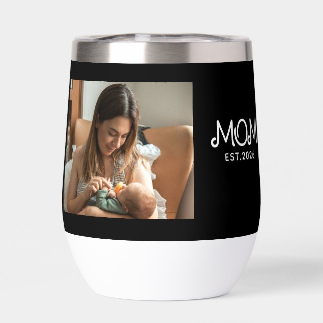 Mom Established Script Photo (Trasero)