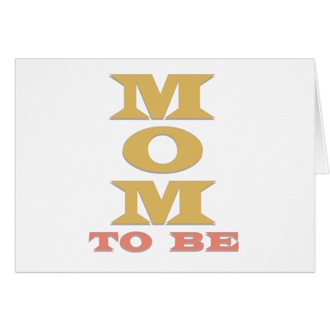 MOM para ser camisetas y regalos (Anverso (Horizontal))