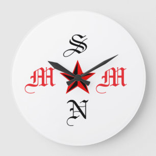 MOM & SON Gran reloj de pared