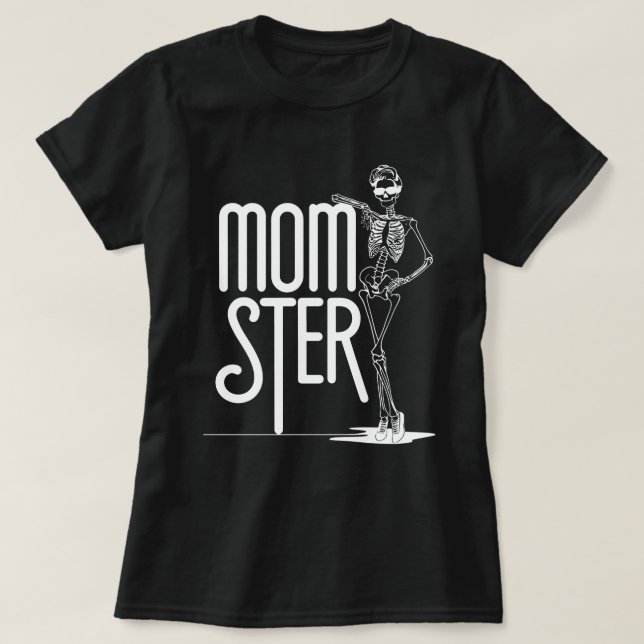 Mom-ster: Super Mom, Super Powers Women's Top (Diseño del anverso)