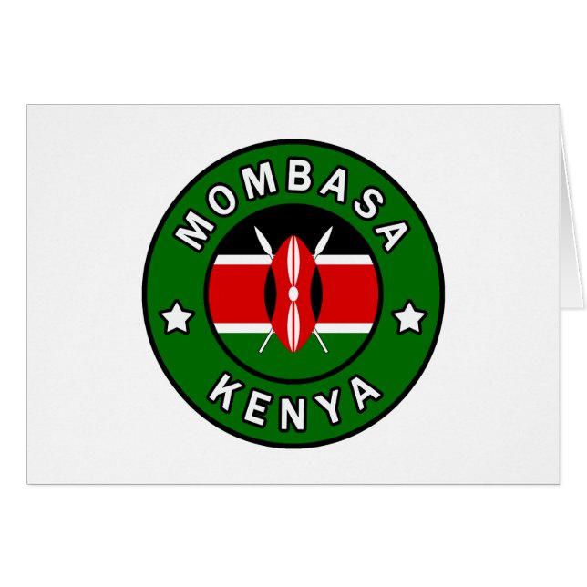 Mombasa Kenia (Anverso (Horizontal))