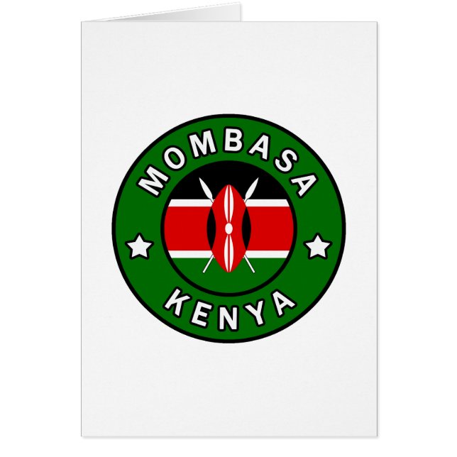 Mombasa Kenia (Frente)
