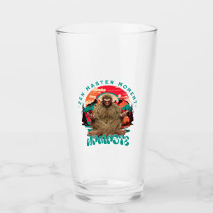 Momento del Maestro Zen Bigfoot Arte Retro de Medi