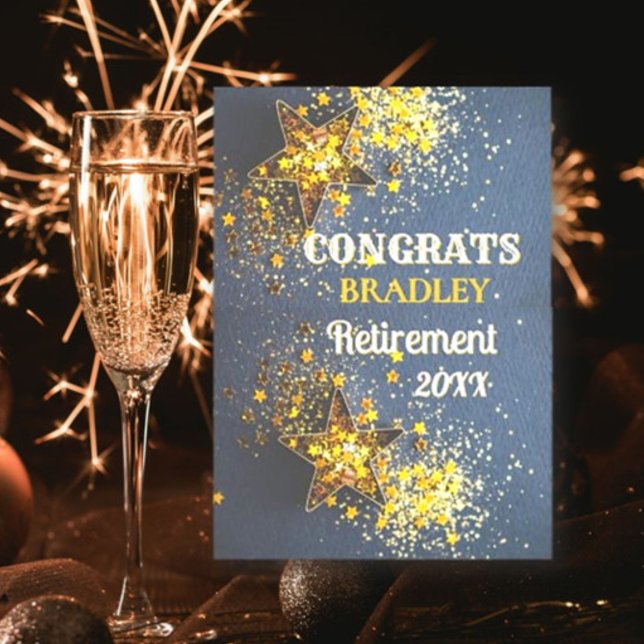 ¡Momento hito! Tarjeta de jubilación personalizada (Subido por el creador)