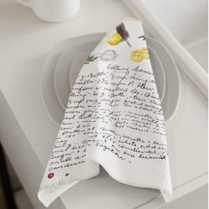 Momentos de Fusión   Receta Toalla de Cocina Heirl