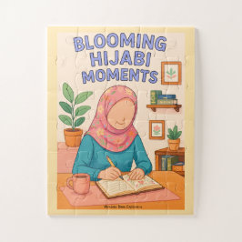 Momentos de Hijabi Floreciente Puzzle