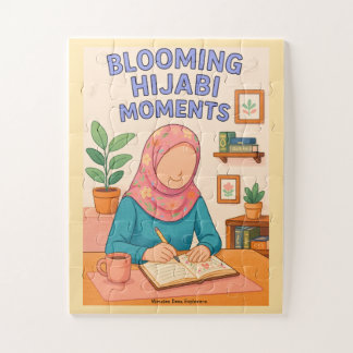 Momentos de Hijabi Floreciente Puzzle