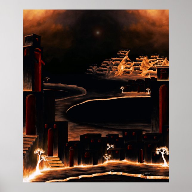 "Momentos después" - misterioso arte críptico. (Frente)