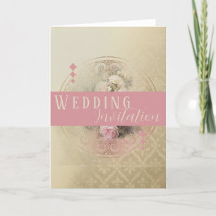 Momentos Dorados - Invitación, Tarjeta de Felicita