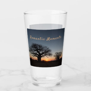 Momentos románticos Sunset Sacred Baobabs foto tex