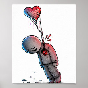 Momentos Tristes – Póster de Arte Emocional