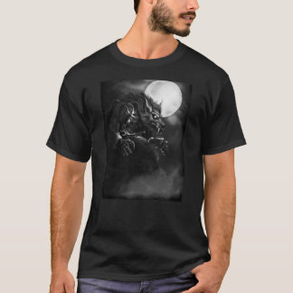 Momia de Dick: Camiseta del hombre lobo de la luna
