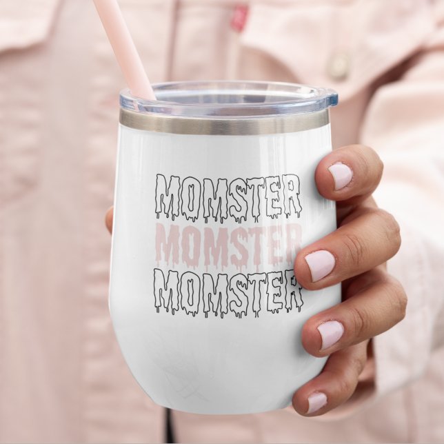 "Momster Pink Halloween Cute Y Espeluznante (Subido por el creador)