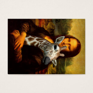 Mona Lisa ama a las jirafas