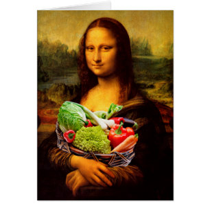 Mona Lisa ama a las verduras