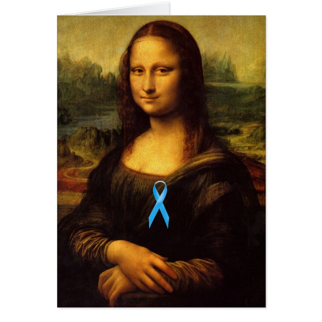 Mona Lisa Con Cinta Azul (Frente)