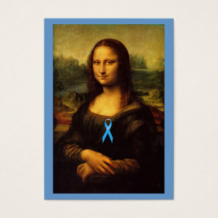 Mona Lisa Con Cinta Azul
