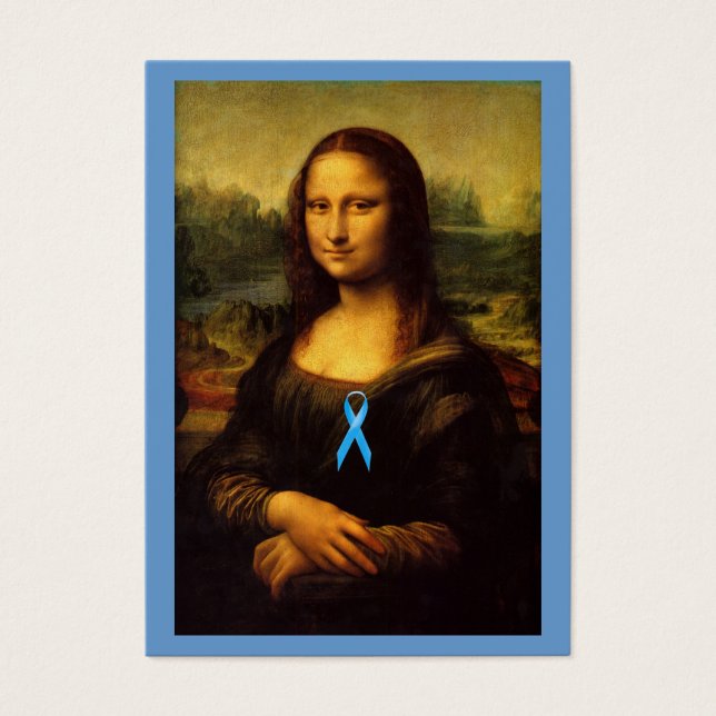Mona Lisa Con Cinta Azul (Frente)
