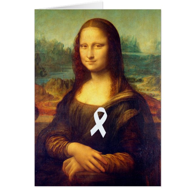 Mona Lisa Con Cinta Blanca (Frente)