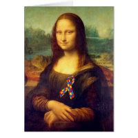 Mona Lisa Con Cinta De Rompecabezas