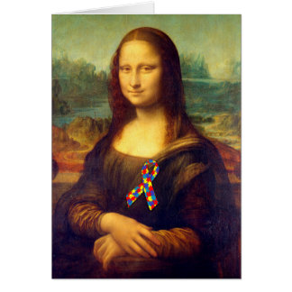 Mona Lisa Con Cinta De Rompecabezas