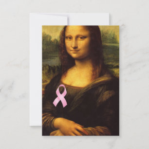 Mona Lisa Con Cinta Rosa
