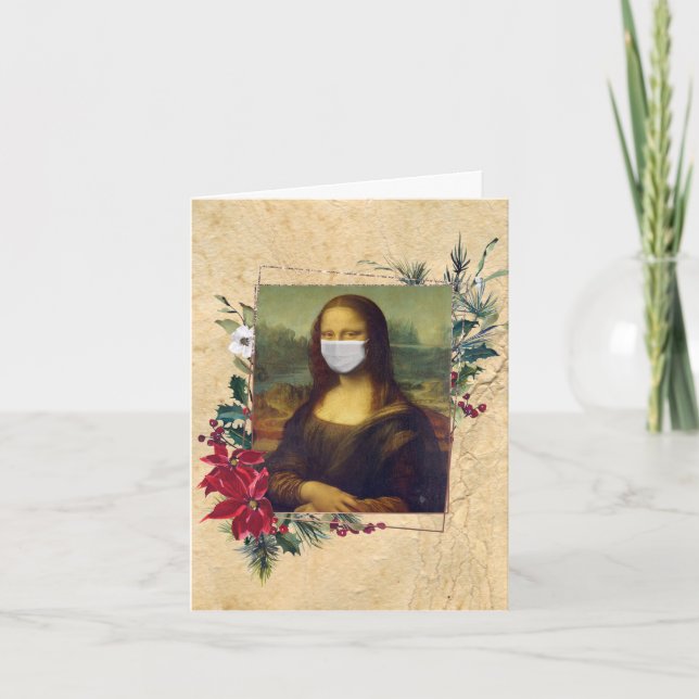 Mona Lisa Covid Navidad 2020 (Anverso)