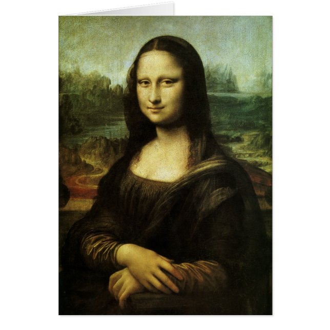 Mona Lisa de Leonardo da Vinci, Arte del Renacimie (Frente)