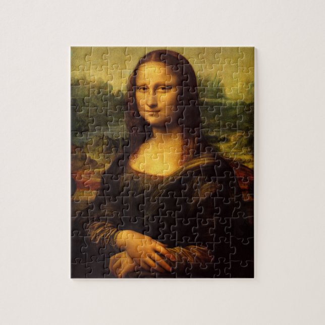 MONA LISA DESAFIANDO A JIGSAW PUZZLE (Vertical)