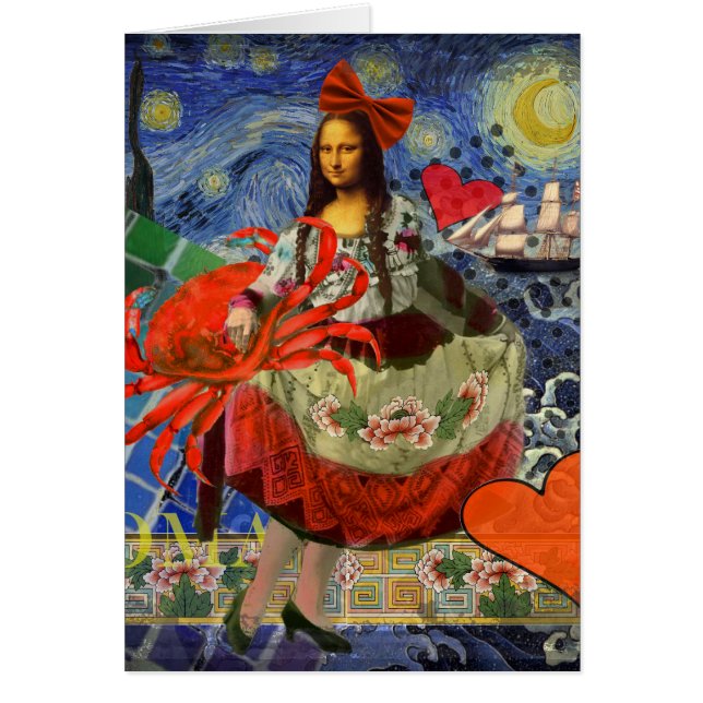 Mona Lisa Diversión Zodíaco Caprichoso  (Frente)