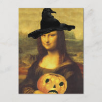 Mona Lisa Durante El Renacimiento En Postales De D