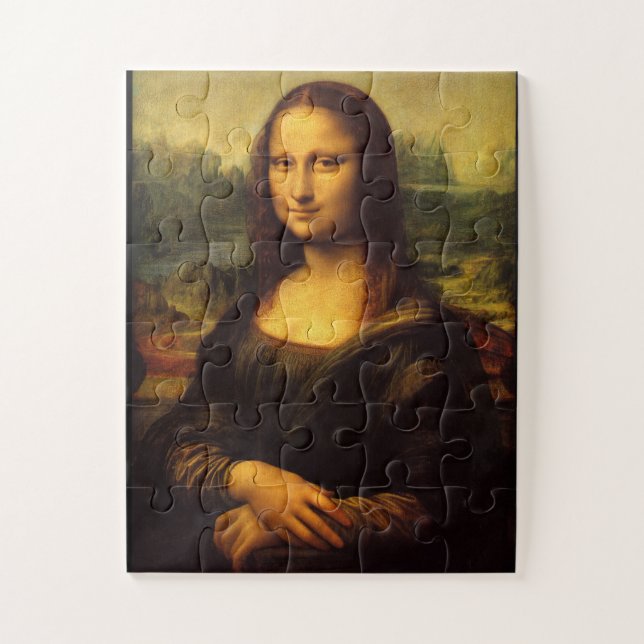 MONA LISA FASY JIGSAW PUZZLE (Vertical)
