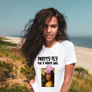 MONA LISA FLY PARA CAMISETAS Y HOODIAS DE CHICA BL