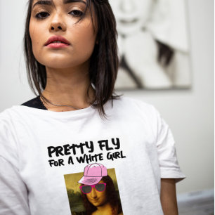MONA LISA FLY PARA CAMISETAS Y HOODIAS DE CHICA BL