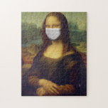 MONA LISA FUNNY MASK JIGSAW PUZZLE<br><div class="desc">MONA LISA CON MÁSCARA</div>