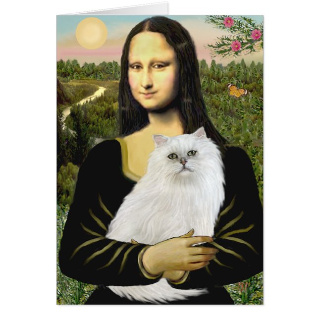 Mona Lisa - Gato Persa Blanco 13 (Frente)