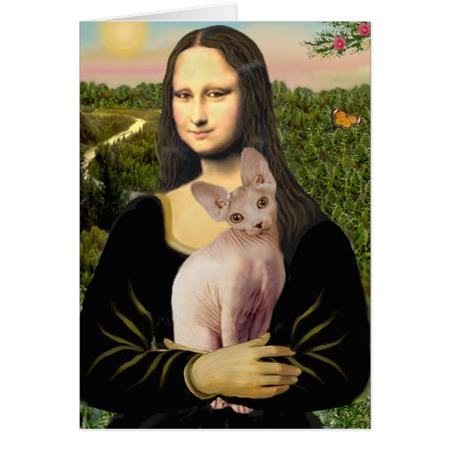 Mona Lisa - gato Sphynx crema (Frente)