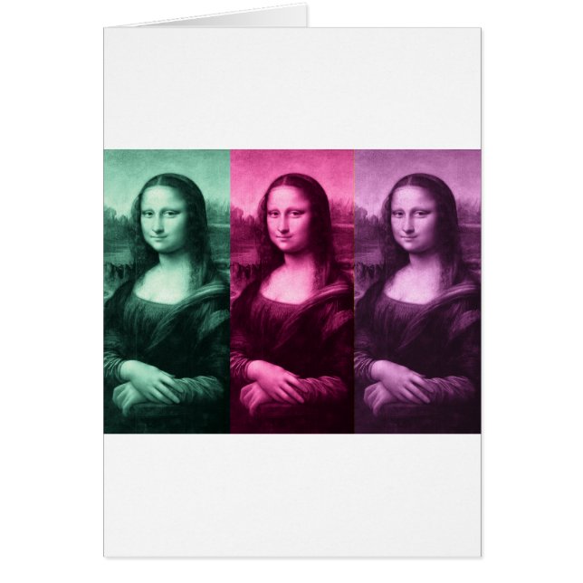 Mona Lisa Green Pink Purple (Frente)