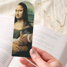 Mona Lisa holding a Cat