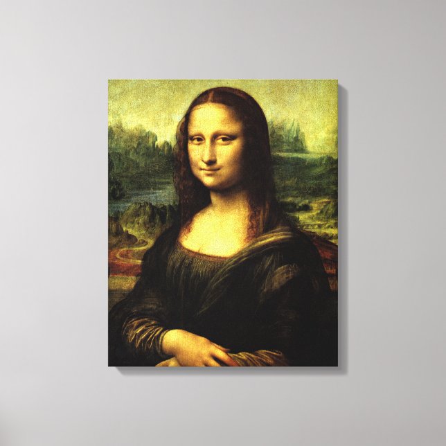 Mona Lisa, pintura de arte fino, (Anverso)