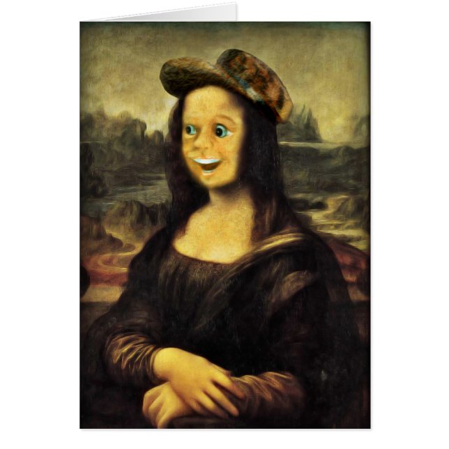 Mona Lisa, ponte una cara feliz (Frente)