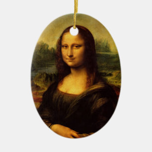 Mona Lisa por el ornamento de Leonardo da Vinci