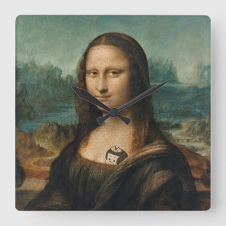 Mona Lisa, reloj de pared actualizado
