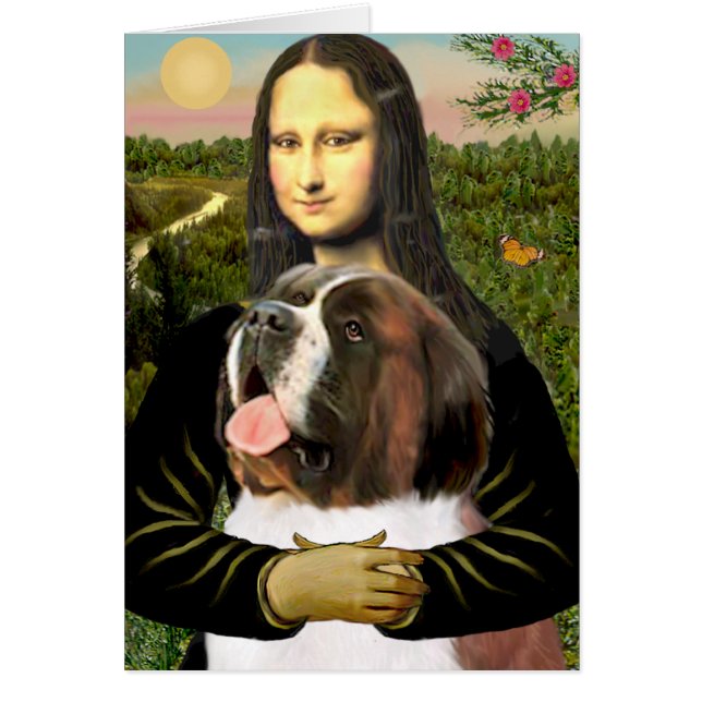 Mona Lisa - Saint Bernard (Frente)