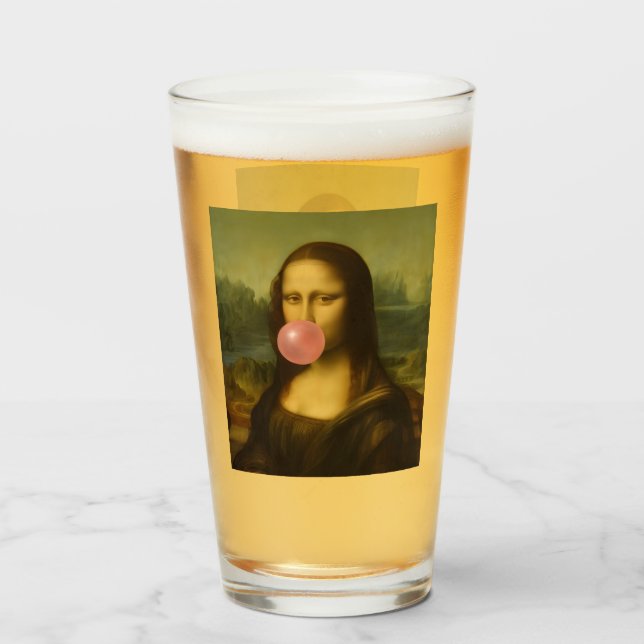 Mona Lisa Soplando Goma Rosa (Anverso (lleno))