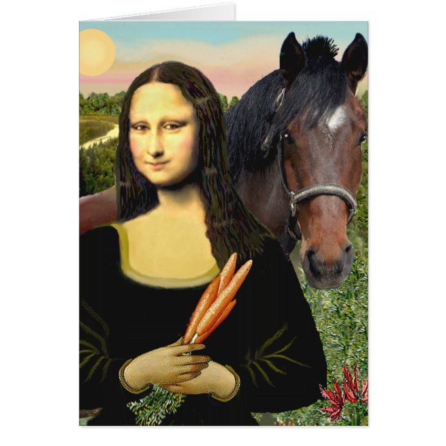 Mona Lisa y su Quarter Horse (Frente)