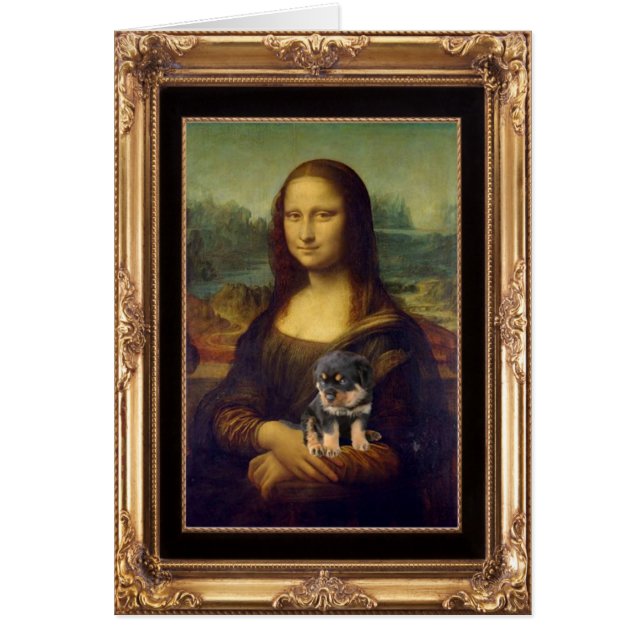 Mona Lisa y su rotuiler (Frente)