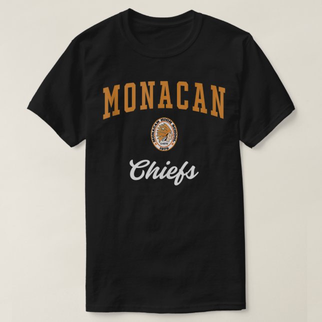 Monacan High School Chiefs Tank Top (Diseño del anverso)
