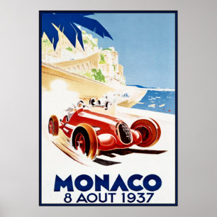 Mónaco 1937, Arte Vintag